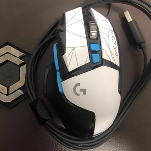 罗技G502HERO KDA机械配重块RGB宏编辑有线电竞游戏鼠标