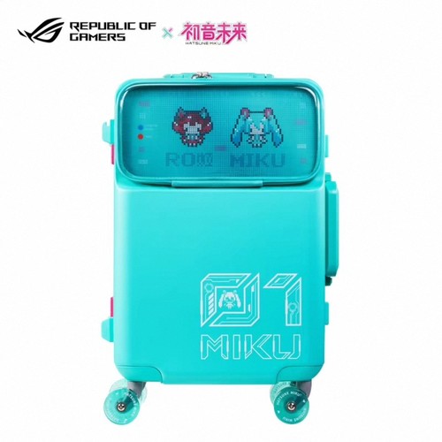 ROG玩家国度初音未来RO姬雪舞战姬联名限定款行李箱周边礼品礼物