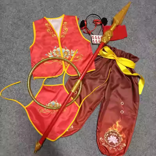 哪吒魔童降世表演服装男演出