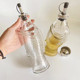 创意鱼瓶酱油醋调料瓶收纳神器厨房家用香油瓶醋壶玻璃不锈钢油瓶