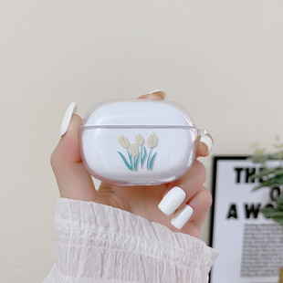 适用于oppoencox3无线蓝牙耳机保护套个性简约防摔套透明壳透明壳