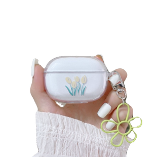 适用oppoencofree4保护套OPPO Enco Free无线蓝牙耳机壳硅胶防摔