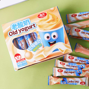 雅力酸奶软糖经典口味奶糖盒装糖果儿童学生健康零食精致小礼物