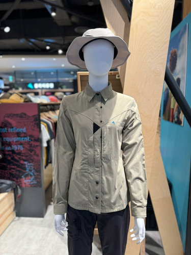 NNYY韩代Klattermusen攀山鼠Garm地狱犬户外休闲长袖衬衫女10172