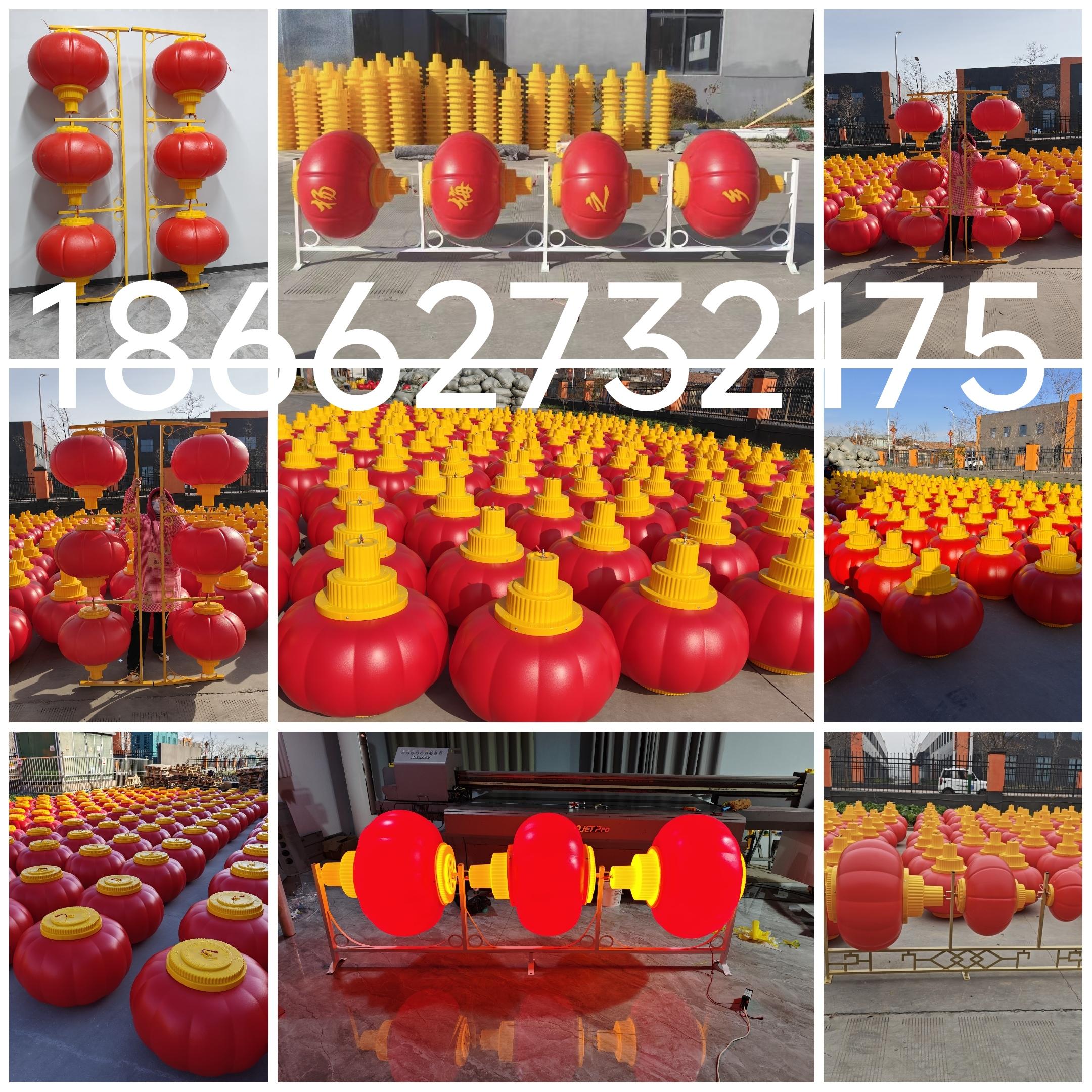 大红灯笼发光连串灯笼中国结