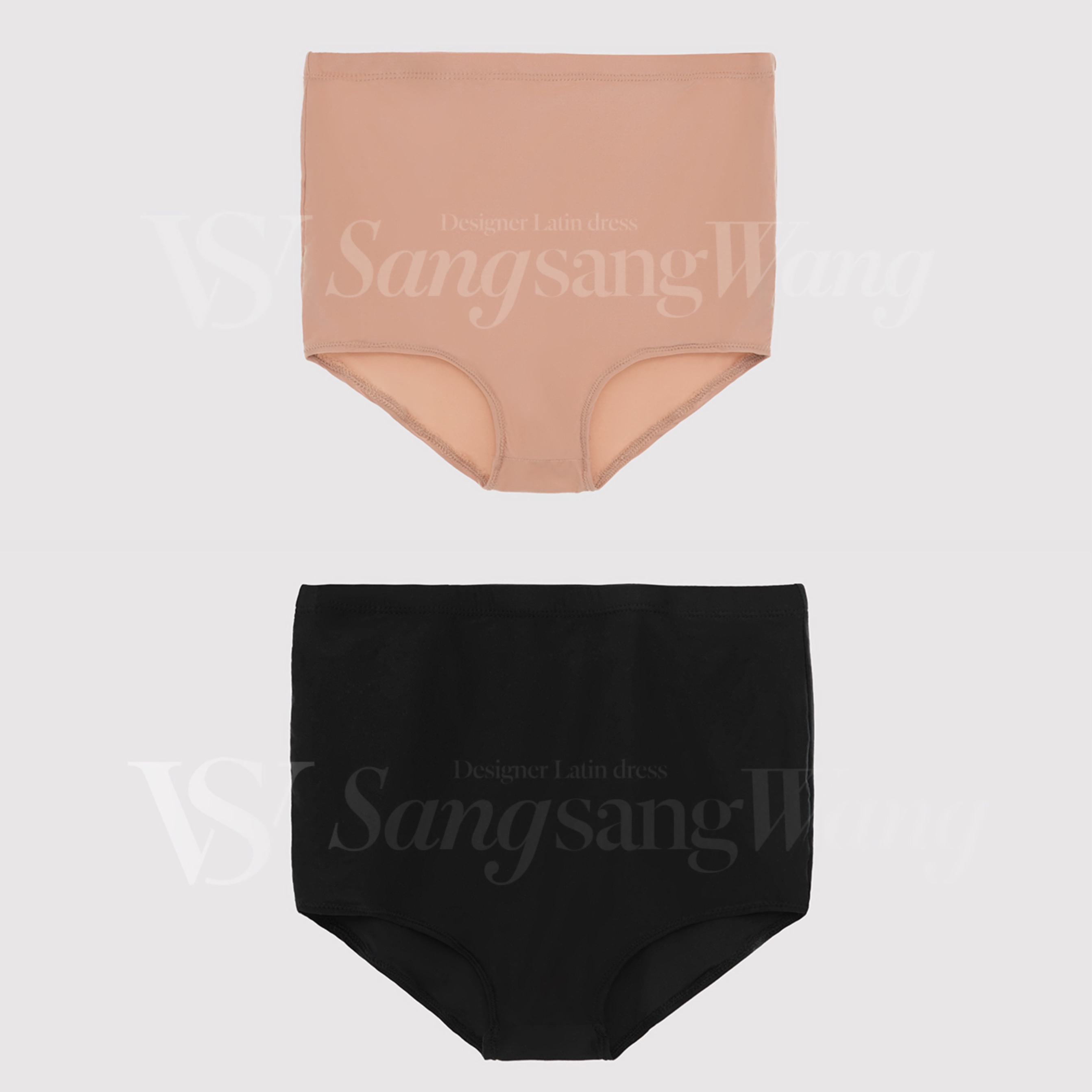 sswang舞服拉丁舞女士女童跳舞打底裤裸感超轻薄内裤防走光跳舞