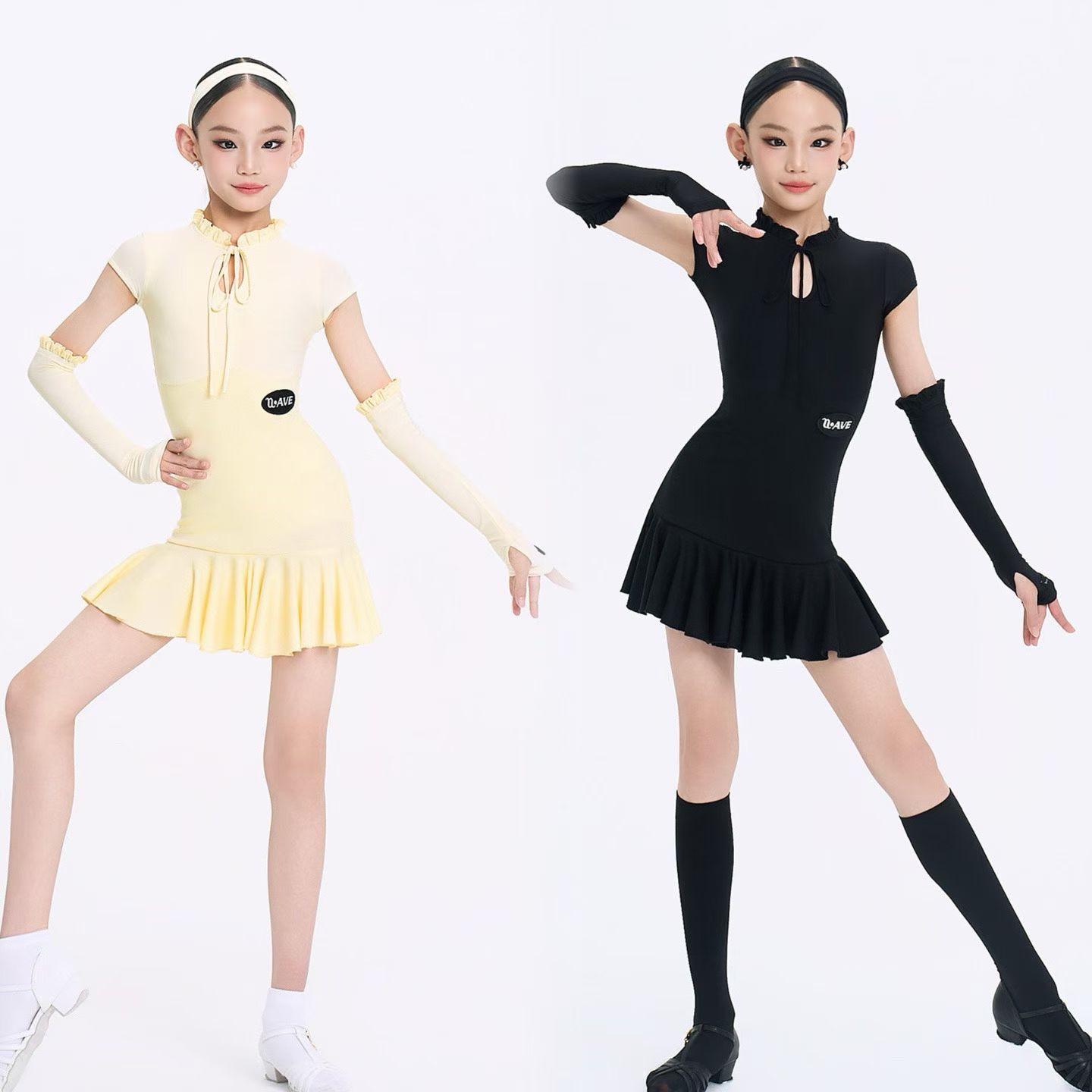 未午wave舞服少儿拉丁舞2026新款春夏儿童拉丁舞服元气甜朵女童