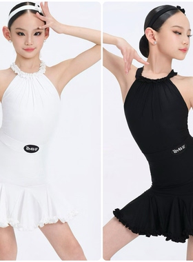 未午舞服wave少儿拉丁舞2026春夏儿童拉丁舞服套装花漾朵朵女童