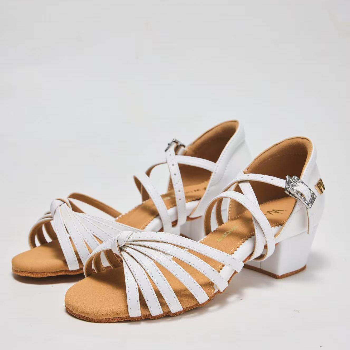 W DANCE SHOES 新款女鞋GW05专业拉丁舞鞋国际六带版软底舞蹈鞋