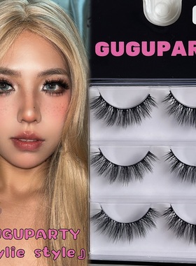 GUGUPARTY欧美「kylie style」混血假睫毛浓密芭比感电眼辣妹3副