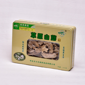 绿然草原白蘑250克礼盒礼品铁盒山货内蒙古呼伦贝尔特产蘑菇菌子