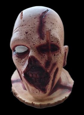 亚马逊新款复活节厨房刀架家居复活节恐怖氛围置物架装饰摆件