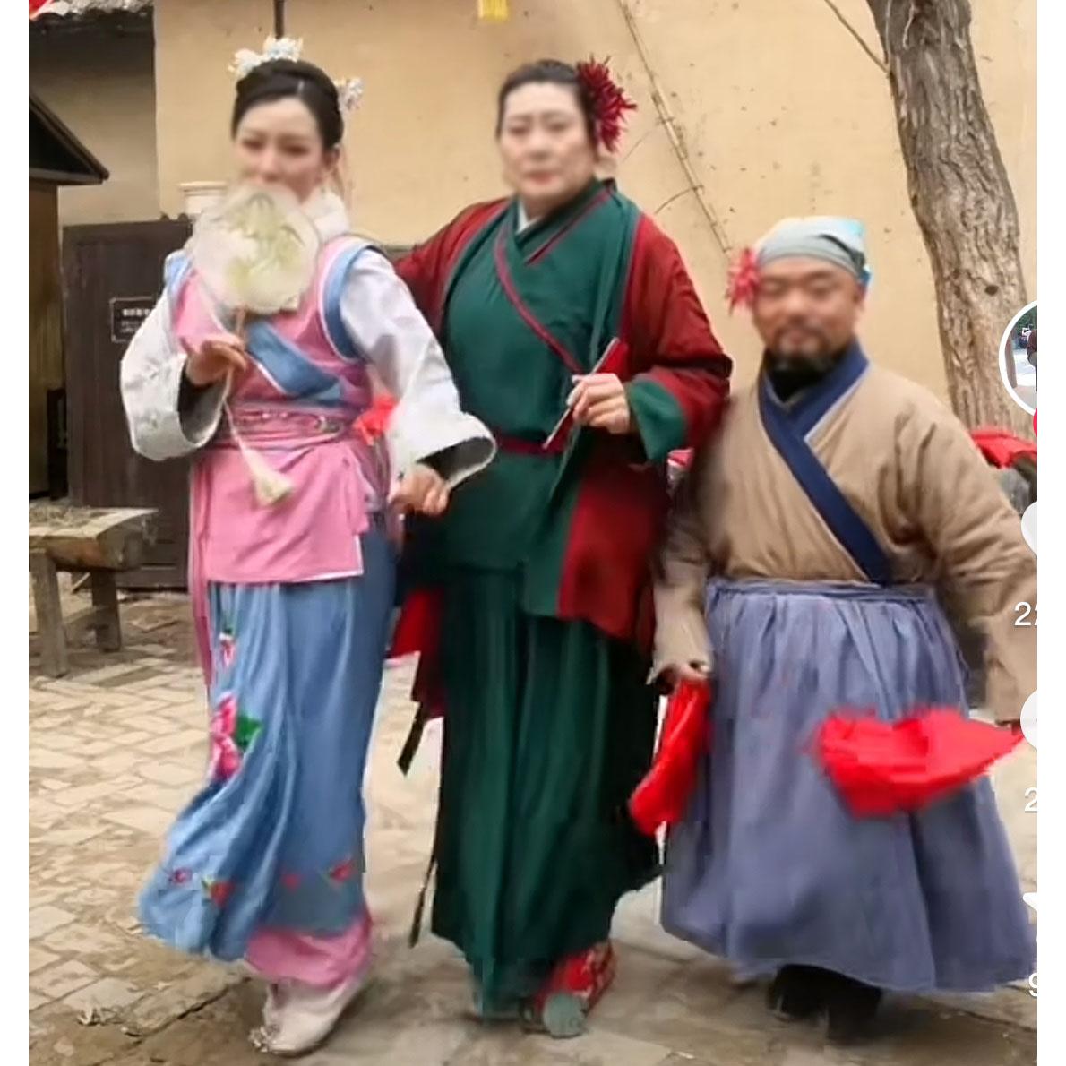 古装水浒传宋朝王婆武大郎潘金莲衣服古代百姓村姑媒婆演出服戏服