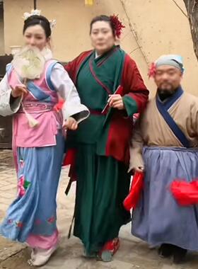 古装水浒传宋朝王婆武大郎潘金莲衣服古代百姓村姑媒婆演出服戏服