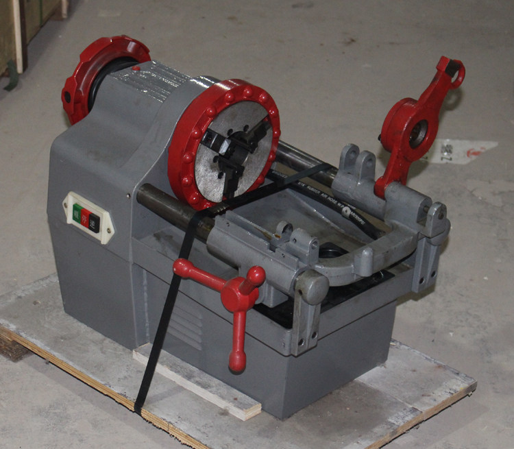 促圆钢套丝机 鲁顺电动圆钢套丝机  钢筋套丝机  m24 m33 m36 新