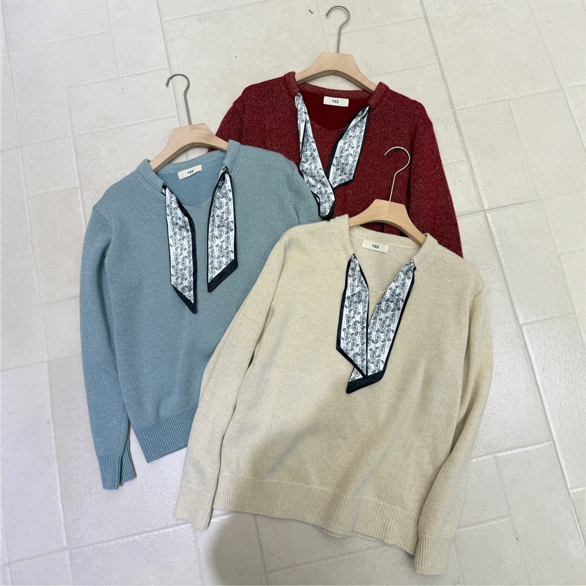 2025冬季新款韩版宽松系带丝巾亮丝浣熊绒羊毛针织衫女毛衣打底衫,女装/女士精品,毛针织衫,淘宝优惠券,粉丝福利购,淘宝优惠卷