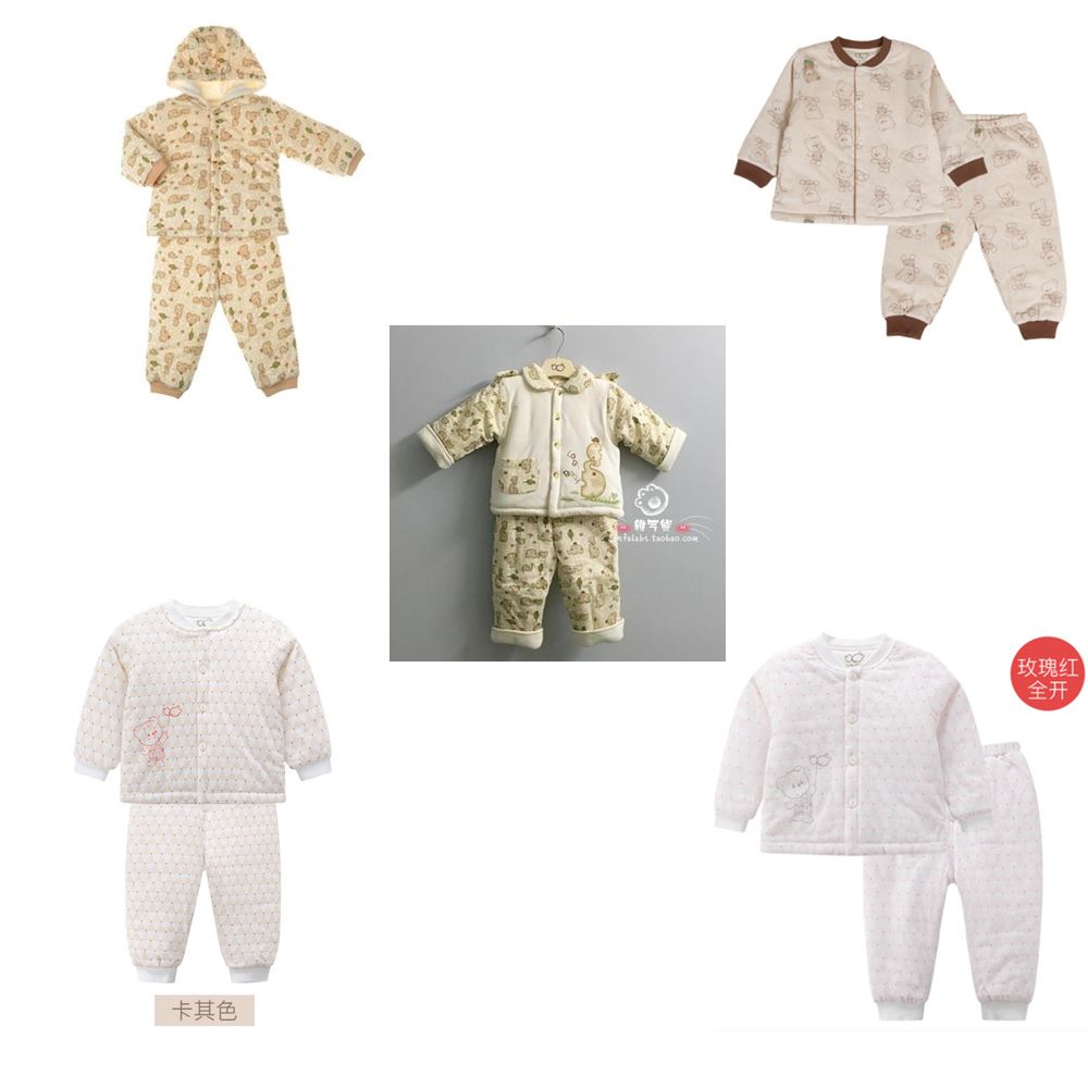 婴儿保暖睡衣拉比童装