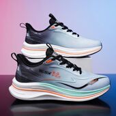 男碳板跑鞋 超轻减震四季 防臭跑步鞋 2026运动鞋 子防滑耐磨休闲鞋 男