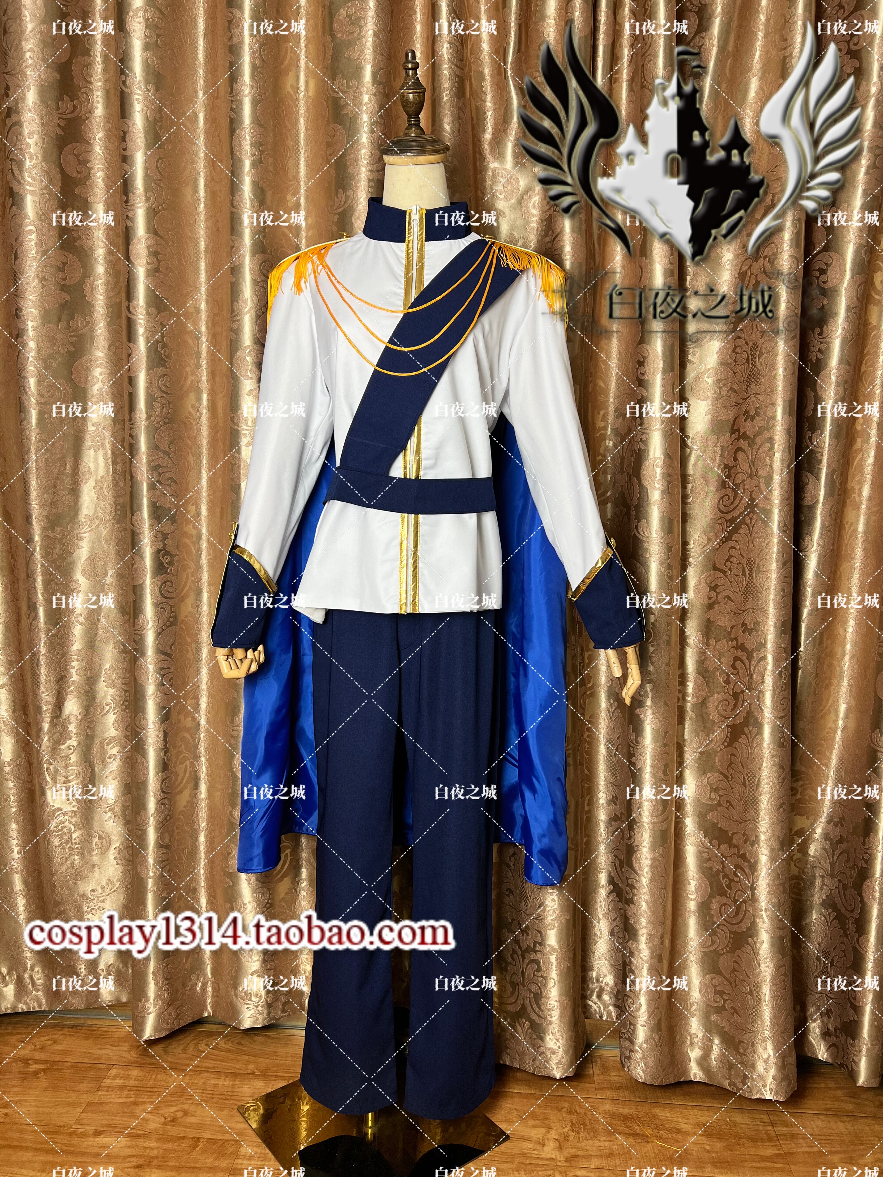 V家大哥kaito仙度瑞拉礼服Catastrophe灰姑娘Cosplayカタストロフ
