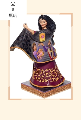 正版迪士尼Jim shore长发公主葛索妈妈树脂礼品雕像模型摆件