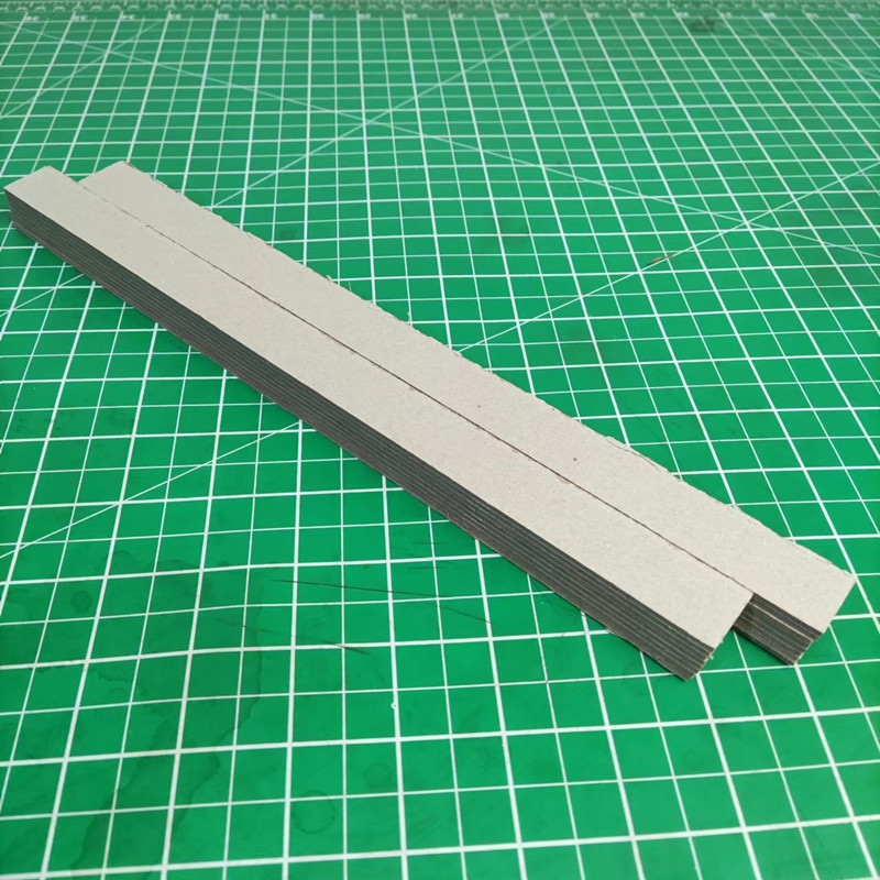 如优a3精装书脊条a4灰色纸板条书背条财务装订条3mm定制图文图纸