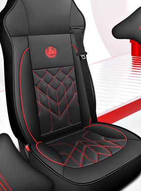 货车座套杰狮C500汕德卡G7乘龙H7H5V全包座套四季通用皮质坐垫套