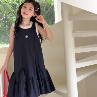 女童裙子2026新款儿童夏季连衣裙女大童超好看薄款夏裙初中生衣服