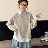 女大童洋气时髦儿童衬衣春装 女童衬衫 今年流行爆款 春秋季 2026新款