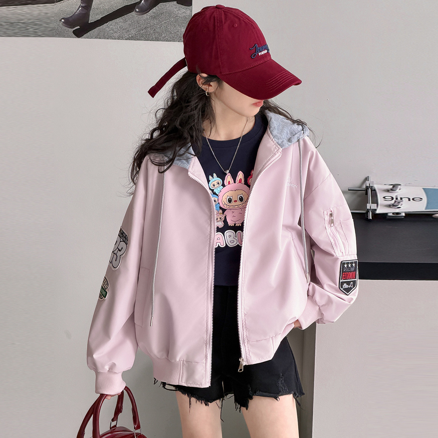 女童春装外套2026新款女大童连帽女孩独特漂亮上衣韩系超好看女装,童装/婴儿装/亲子装,普通外套,淘宝优惠券,粉丝福利购,淘宝优惠卷