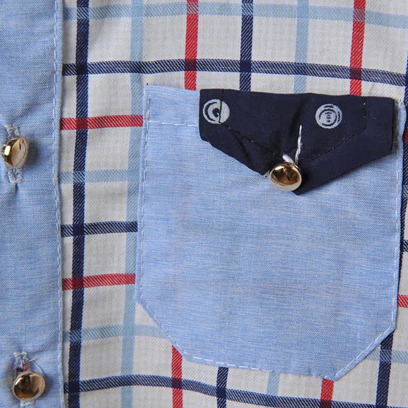 Chemise garcon à manche courte - Ref 2077473 Image 4