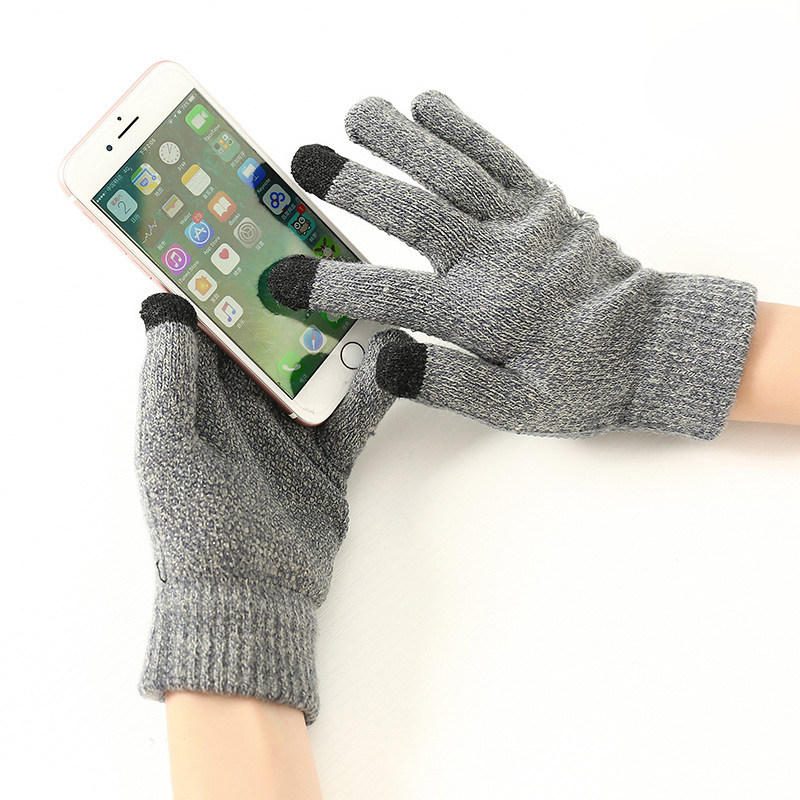 Touch screen gloves man winter non-slip drive a car student Knitting Wool lovers Plush keep warm outdoors Ridingin the Accessories/Leather belt/Hat/Muffler , Gloves  category - from Buy2taobao.com to provide professional Taobao agent buy service