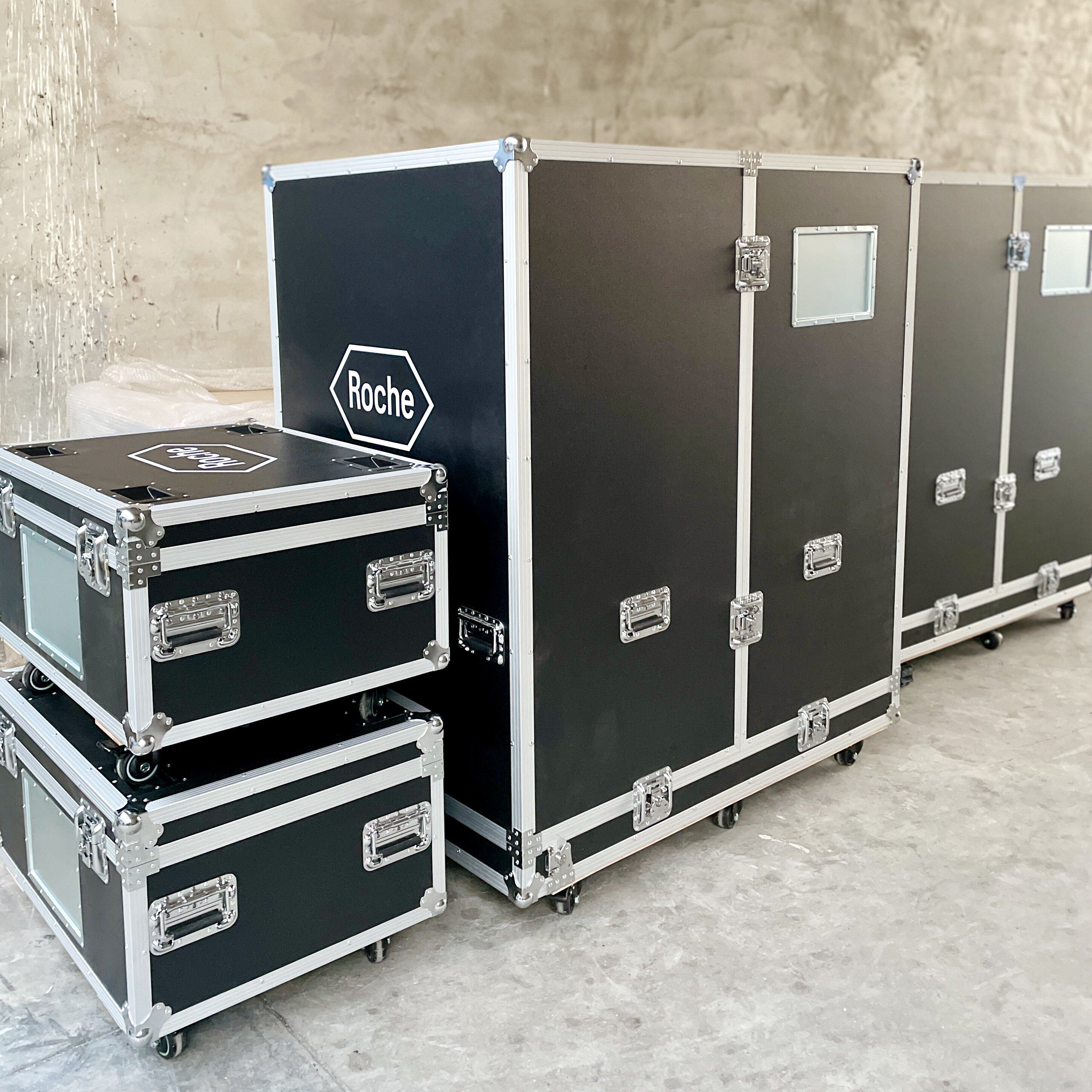 工厂定制|铝合金航空箱运输箱仪器箱收纳箱密码箱铝箱定做