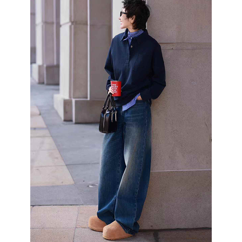 大牌套装上衣卫衣衬衫牛仔裤