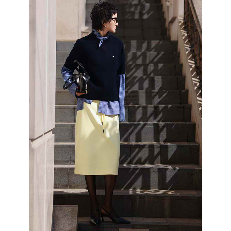 大牌套装上衣短袖衬衫半身裙