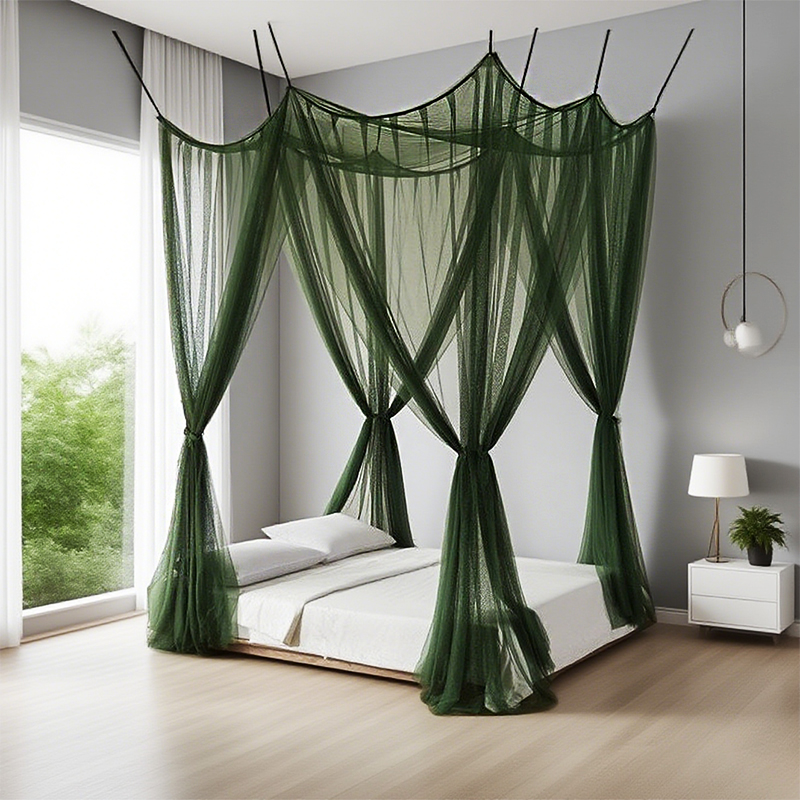 蚊帐免安装四开门宿舍单人床