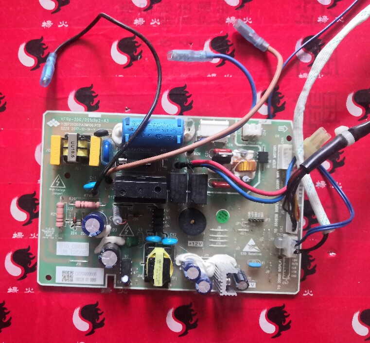 适用扬子空调KFRD-35G/091aBp2-A3/YZBP35G091A3M100.PCB 电脑板