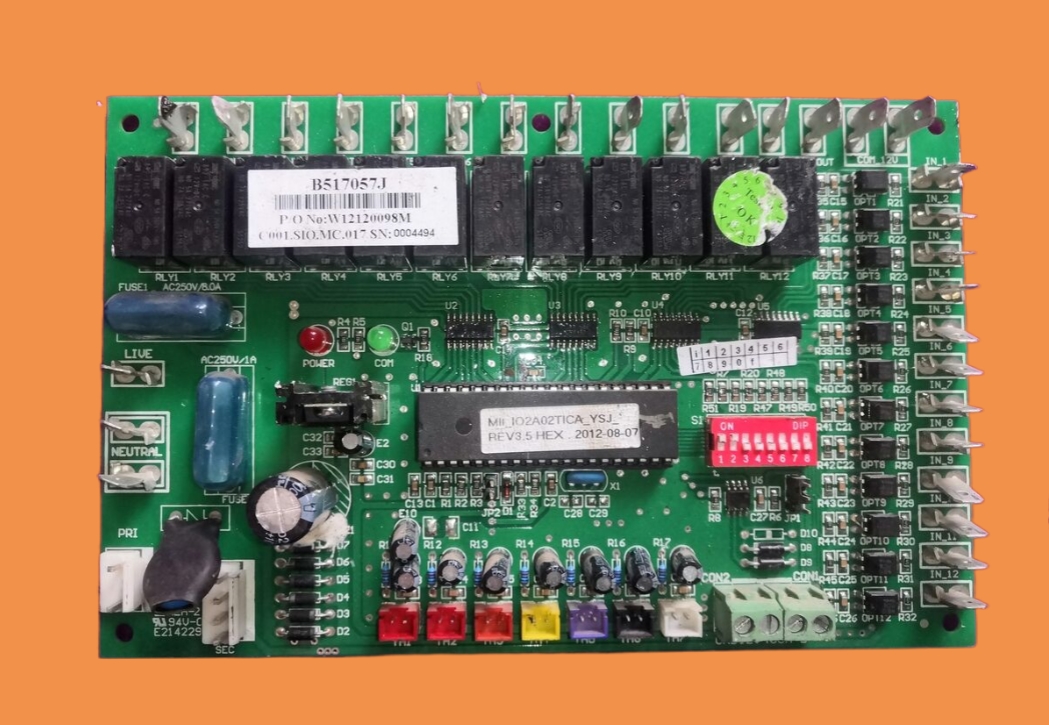 适用天加空调电脑板 MII-IO2A02 B51701DD/E6 主板 B517057H/J/DF