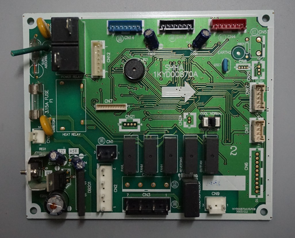 适用日立 空调 72LW/K 主板 电脑板 1KYD00870A 已测试