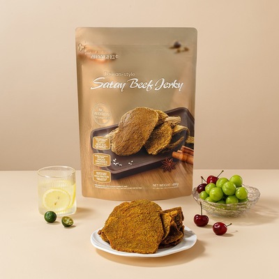 山姆代购张飞台式沙嗲味牛肉干