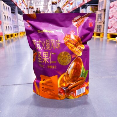 山姆会员店代购坚果炒干货巴旦木仁碧根果恰恰意式火腿风味坚果仁