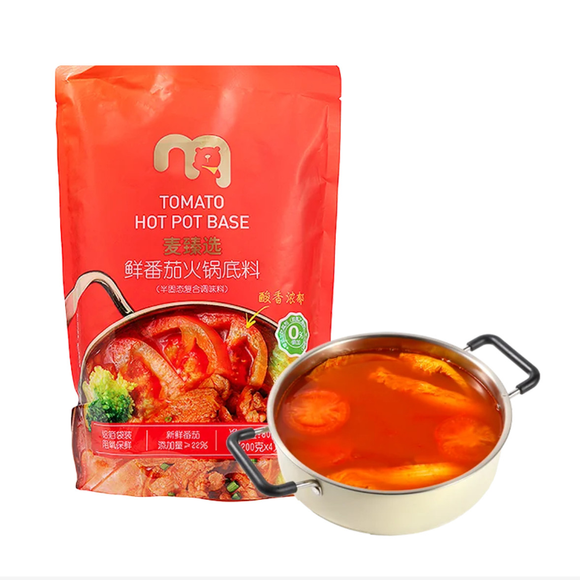麦德龙Costco会员超市代购汤底酸辣调味料麦臻选鲜番茄火锅底料
