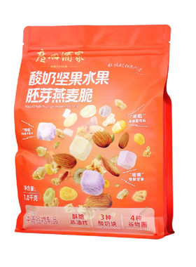 上海SamCostco开市客会员代购广州酒家酸奶坚果水果胚芽燕麦脆1kg