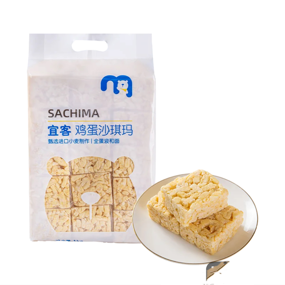 麦德龙会员超市代购传统便携式中式糕点代餐麦臻选宜客鸡蛋沙琪玛
