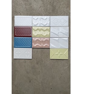 10X20cm立体印经典款高颜值抗冻外墙瓷砖室外农村小区自建房热卖