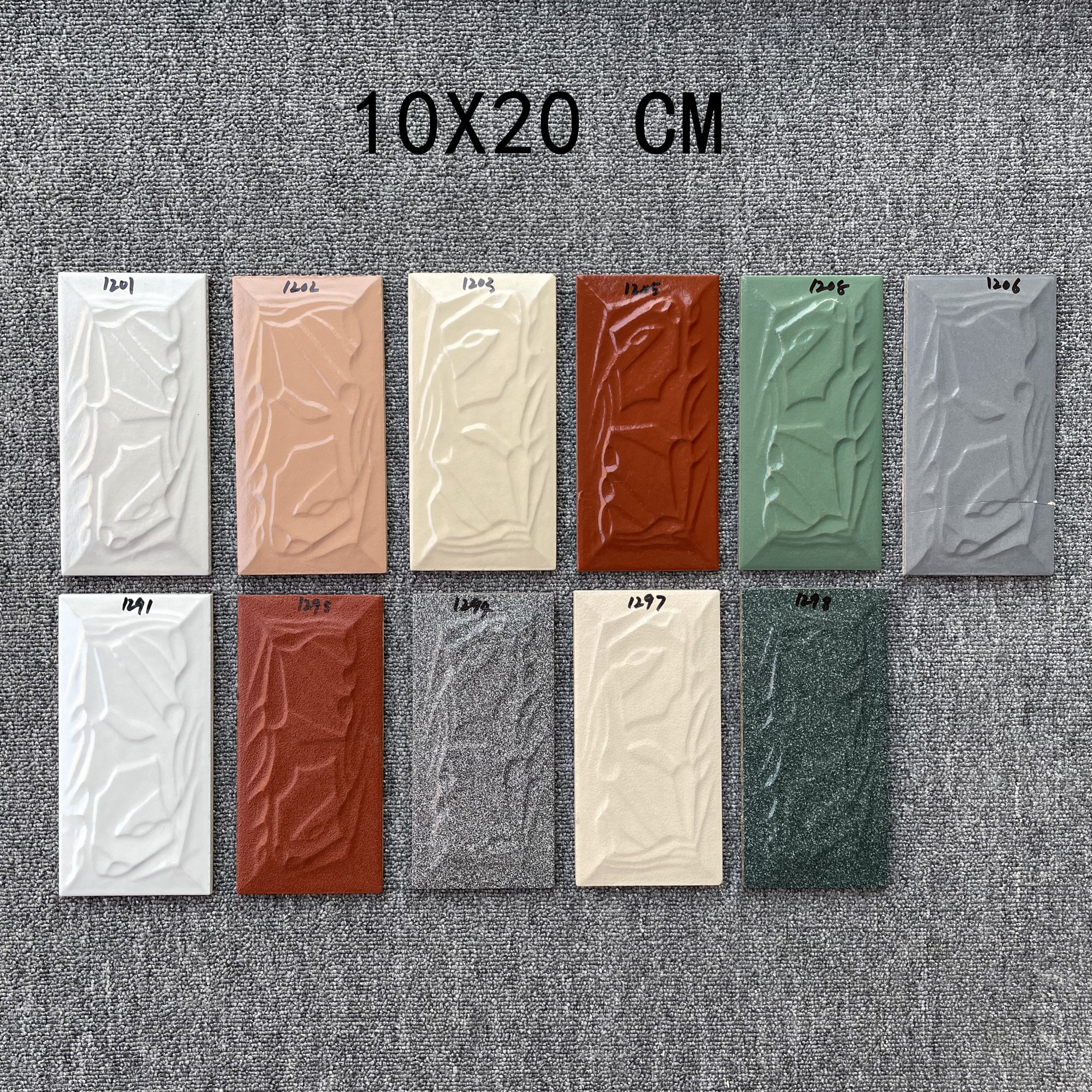 室外外墙砖10x20釉面砖全瓷通体砖文化石自建房工程老式外墙瓷砖