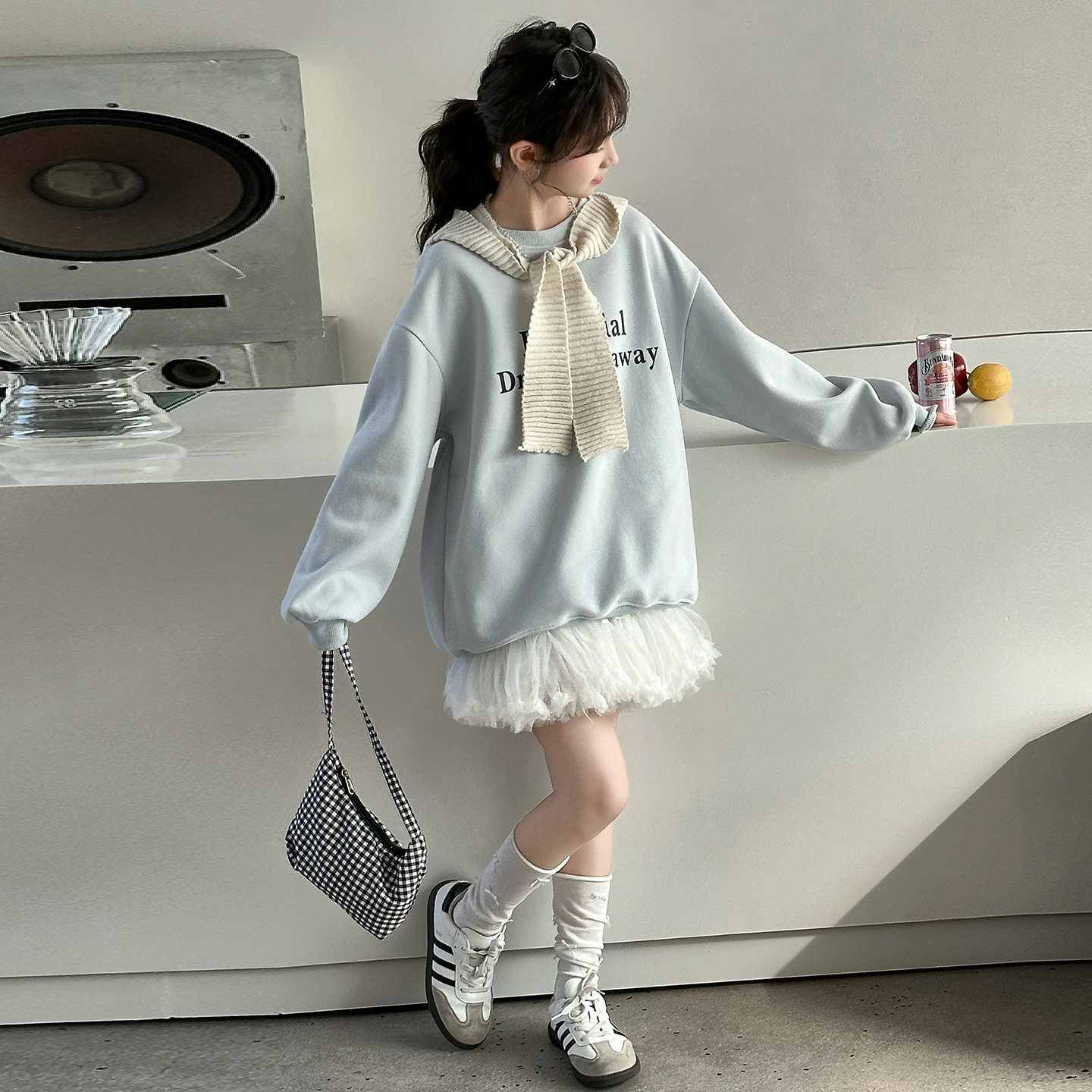 女童卫衣春秋装2026新款儿童女孩