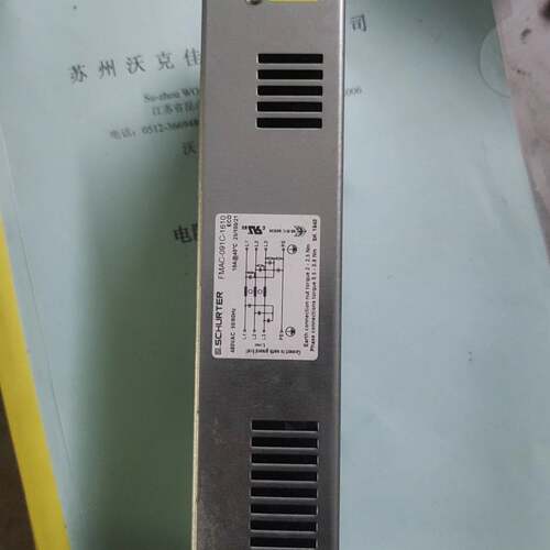 议价SCHURTER 三相滤波器 FMAC-091C-1610.可维修翻新