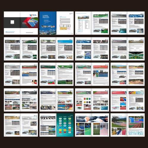 环氧胶粘石露骨料地坪水洗石沥青改色砂基路面陶瓷颗粒画册设计印