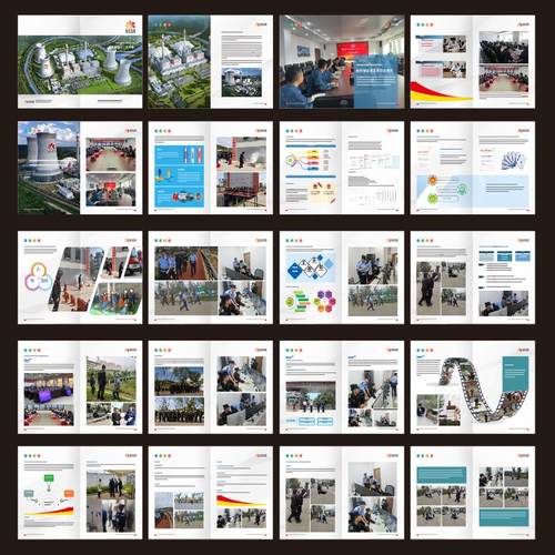 公司厂区安全画册企业安全防范宣传册画册手册设计印刷