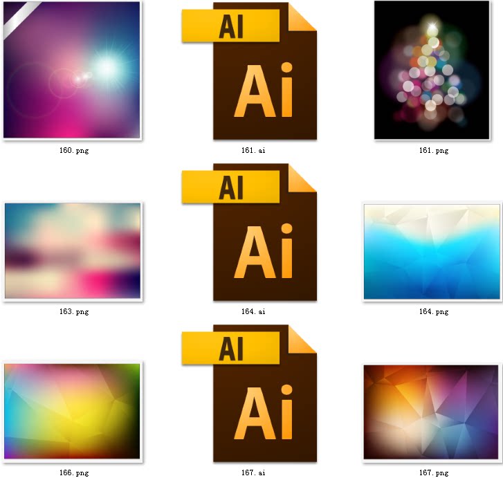 04-素材模糊背景图片矢量唯美海报背景设计素材图片梦幻背景图片